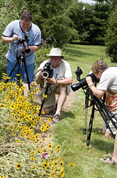 Butterfly Photographers at Daybreak Sanctuary