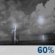 Thursday Night: Slight Chance Showers And Thunderstorms then Showers And Thunderstorms Likely